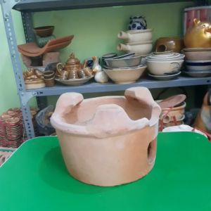 Lò đất nấu củi than loại lớn C18*R26 cm