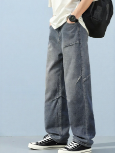 Warrior | New Fall Fashion American Straight Leg Casual Denim Pants