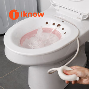 Tôi Biết collapsable sitz tắm bát với flusher sitz bồn tắm sitz bồn tắm