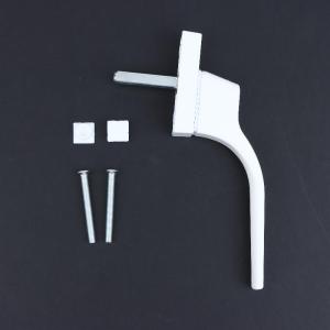 Metal Outward Open Casement Window Handle Universal Left Right Fit Door Lock Lever for Home DIY Hardware Installation