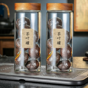 CRISTALGLASS | High-end Portable Mini Small Tea Canister