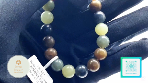 SG LOCAL - Certified Lou Lan Hetian Jade Bracelet 和田玉楼兰手串