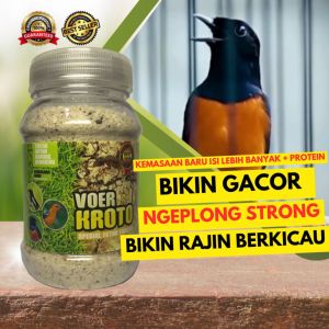 Pakan Burung Voer Krot Spesial Bikin Burung Gacor Berstamina