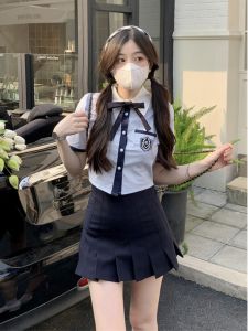 DUOMIAOTU | Summer Japanese Style College JK Uniform Elegant Feminine Dress Suite
