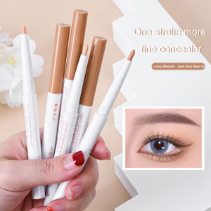 Ta💋.Silkworm Pena Pensil Concealer Kosmetik Riasan Kelopak Mata Bawah Multifungsi Tahan Lama Tahan Air COD