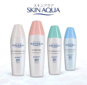 [READY] Skin Aqua UV Moist Milk SPF 50 | Moist Gel SPF 30