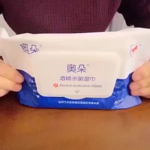 Alcohol Wet Wipes/99.9% Kill Virus/Alcohol Wipes/Moisturizer Sanitize Tissue (80/10 Pcs)