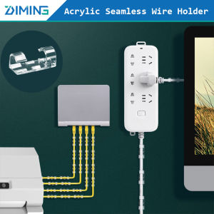 20pcs Cable Organizer Clips Cable Management Desktop Workstation ABS Wire Manager Cord Holder USB Charging Data Line Bobbin Winder