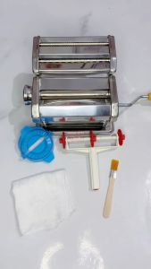 Gilingan Mie ATLAS 8150 Q2 / Mesin Pasta Maker Molen Pangsit / Alat Pembuat Mie / Pasta Maker / Gilingan Mie Atlas Stainless Stell