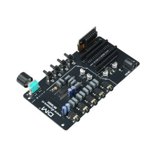 diymore | 4 Channel Stereo Audio Input Digital Audio Module DC 7-12V TDA7440 Digital Audio Controller With 1.8 Inch ST7735 Display Screen