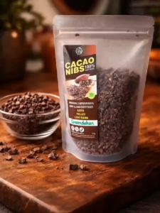 Greendahan Cacao Nibs Unsweetened 250g - Roasted Keto Friendly