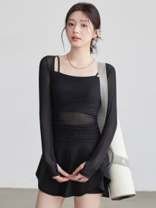 VOJ | Bra Padded Quick-Dry Long Sleeve Yoga Outfit