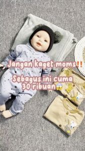 Jumper Bayi Kaki Tutup Sleepsuit Kaki Tutup 100% COTTON BC-021KK Jumper Bayi Jumpsuit Jumsuit Panjang Bayi Baju 0-3 Bulan Baju Tidur Bayi Anak Piyama Bayi Setelan Baju Bayi Lengan Panjang Laki-Laki Perempuan