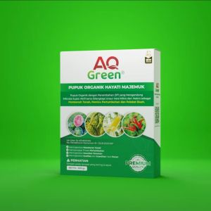 AQ Green Pupuk Organik Hayati Majemuk Pupuk Bubuk Booster Hasil Panen Semua Jenis Tanaman Perkebunan Pertanian Perhutanan (50gr/500gr/1000gr)