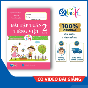 Sách - Bài Tập Tuần - Tiếng Việt Lớp 2 - Tập 2 - Kết Nối (Qbooks)