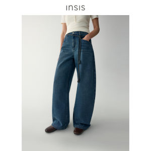INSIS FEMME | Vintage Water Wash Arc Jeans Pants