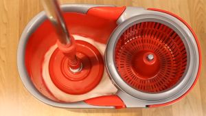 Spin Mop / Pel Lantai Dengan Ember / Alat Pel Lantai Super Mop Alat Pembersih