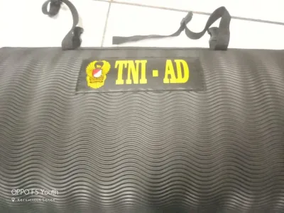 Matras TNI AD |Matras Camping |Rolling bed TNI AD hitam