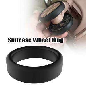 1Pcs Luggage Wheel Ring Rubber Suitcase Wheel Ring Silent Caster Shoes Diameter 35 MM