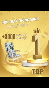 Ghế Poang Thư Giãn Bập Bênh ROYALDECORHN Ghế Bập Bênh Thư Giãn Nghỉ Ngơi Đọc Sách Xem Tivi - Nội Thất Phòng Khách Phòng Làm Việc