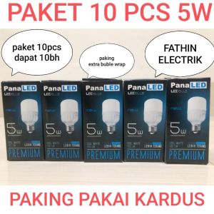 BOHLAM LED MYLED / LAMPU PANALED PAKET 10 PCS 5W