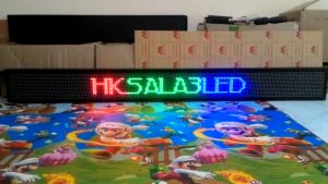 Running Text Rgb Full Colour 20x240Cm Wifi Outdoor