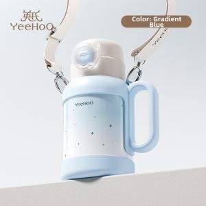 YeeHoO KIDS | Toddler Thermos with Straw and Direct Drinking
