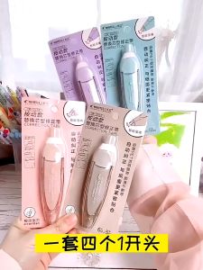 Push Type Correction Tape Portable Refillable Correction Tape Stationery