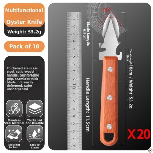 TINGLING | Commercial Professional Multi-functional Oyster Knife