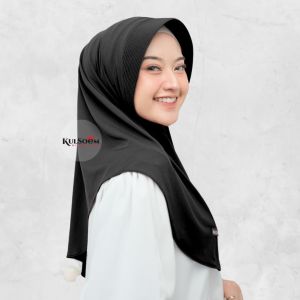 Kulsoem - Hijab instan Size M - Kerudung Bergo premium