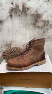 Koku Footwear - Sepatu Boots Cap Toe Rugged Adventure Luthor Aztec Tan