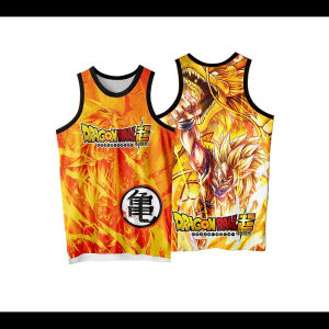 Bandai | 2026 Hot Selling Summer Fashion New Sun Wukong Cos Casual Breathable Vest with Breathable Loose 3D Casual Vest Pattern