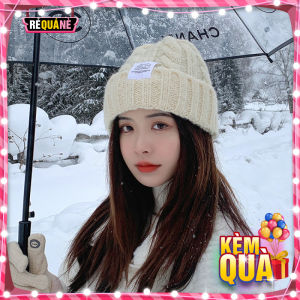 Nón Len Thu Đông Phong Cách Gân To Dày Ấm RQN2208 - requane