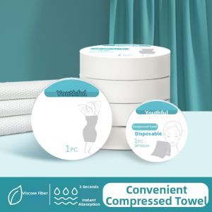 SUNSHINEWORLD | Extra Large Disposable Compressed Cotton Towels