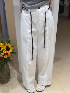 Shalldoer | Korean Style Wide Leg Casual Pants Womens Loose Straight Long Trousers Summer New Fashion High Waist Comfortable Straight Pants