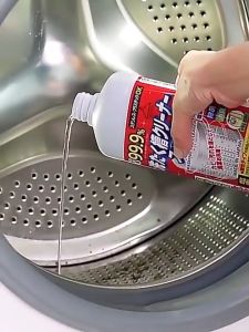 น้ำยาล้างถังเครื่องซักผ้า 550 มล รวม การทำความสะอาดเครื่องซักผ้า สารตกค้างใช้ได้ทั้งฝาหน้าและฝาบน สำหรับผงล้างเครื่องซักผ้า