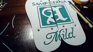 Sendal Wanita Terkini Swallow Ukir Bisa Custom