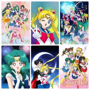 DIY Diamond Painting Sailor Moon Anime Diamond Mosaic Cartoon Home Decor Fans Hand Gift Exquisite Gift Home Decoration