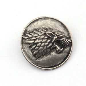 Hand of Kings Brooch Ice & Fire Pin Dragon Scale Speak More Retro Fashion Movie Thrones Jewelry Gift Accessories for Men