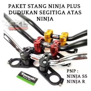 Stang Ninja 2 tak Ninja SS Ninja R Kips include Adaptor breket segitiga dudukan Stang High Quality