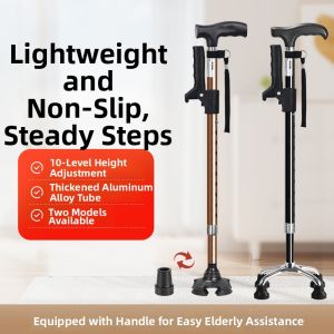 LEZHONGFU | Adjustable Stable Anti-Slip Cane