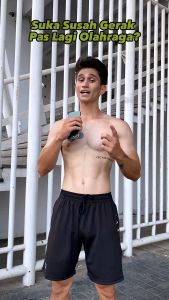 Celana Pendek Olahraga Pria Polos Hitam Sport Short Pants Stretch Gym Fitness Running Jogging Training Lari