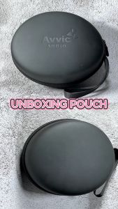 Tas Penyimpanan Headphone TWS & Aksesoris Gadget: Avvic Audio Storage Bag