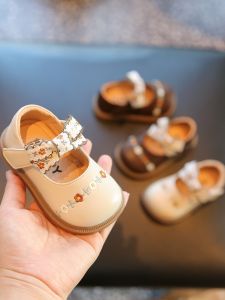 Princess Style Baby Girl Shoes Soft Bottom Walkers Spring Autumn Seasonal Childrens Footwear Infant Single Shoes Girls Footwear