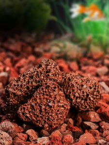 MONLEYTA | Natural Volcanic Rock Aquarium Landscape Decoration Fish Breeding Sand Ancient Method Fish Tank Filter Material Water Grass Mud