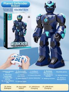 Remote Control Programmable Walking Robot Toy