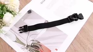 Dây Nối Dài Có Thể Điều Chỉnh Màu Đen 45cm Dây Đeo Lưu Trữ Chịu Lực Cao Với Khóa 3 Trục Dành Cho Nhà Xưởng Nhà Để Xe Dụng Cụ Cuốn Dây Cáp