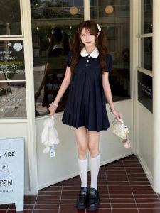 Pretty Peter Pan Collar Loose Dress