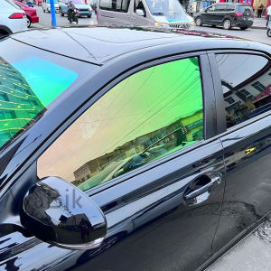 50cm X152/300/600cm Green Chameleon VLT 63% Windscreen Foil Car Side Windshield Protection Solar Sunroof Tinting Film UV Proof
