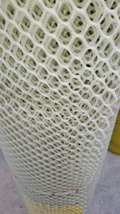 White Plastic Screen Net 1/2 Mesh - 4ft x 1m long
